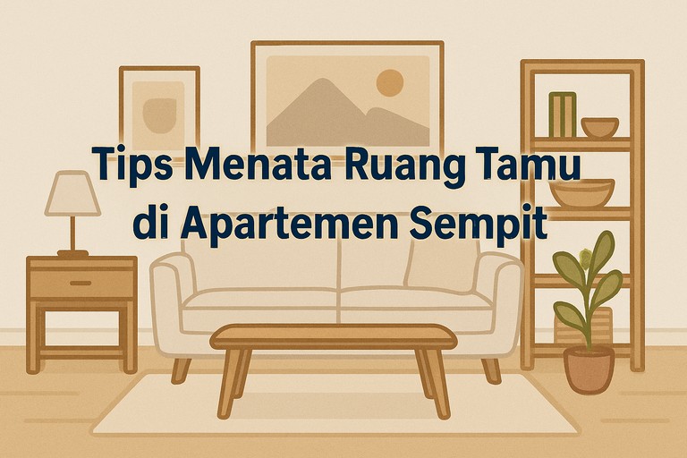 Tips Menata Ruang Tamu di Apartemen Sempit