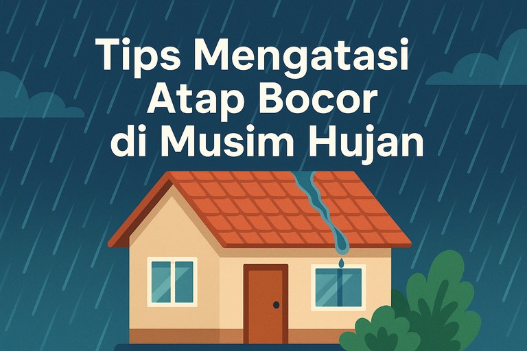 Tips Mengatasi Atap Bocor di Musim Hujan