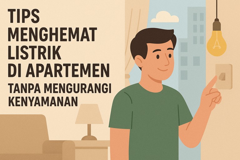 Ingin tagihan listrik apartemen tetap hemat tanpa mengorbankan kenyamanan? Simak berbagai tips praktis hemat listrik untuk penghuni apartemen modern.