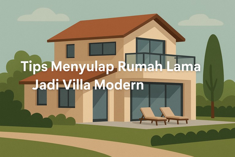 Tips Menyulap Rumah Lama Jadi Villa Modern