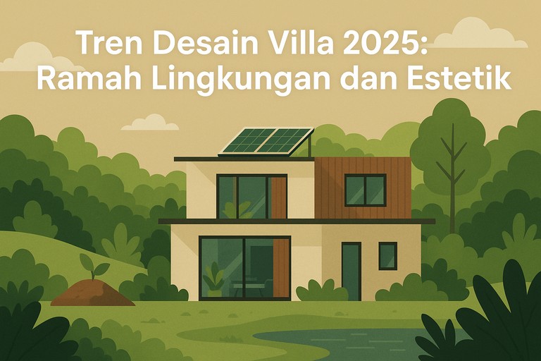 Tren Desain Villa 2025: Ramah Lingkungan dan Estetik