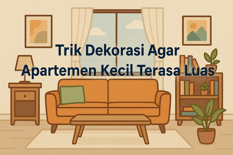 Trik Dekorasi Agar Apartemen Kecil Terasa Luas