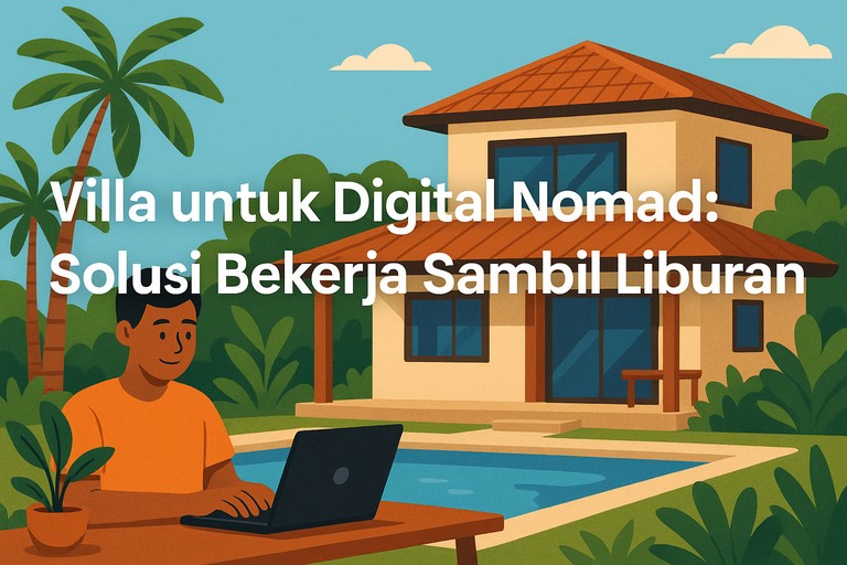 Villa untuk Digital Nomad: Solusi Bekerja Sambil Liburan