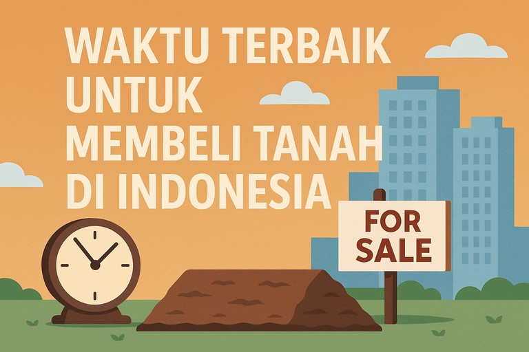 Waktu Terbaik untuk Membeli Tanah di Indonesia