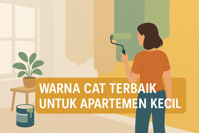 Warna Cat Terbaik untuk Apartemen Kecil