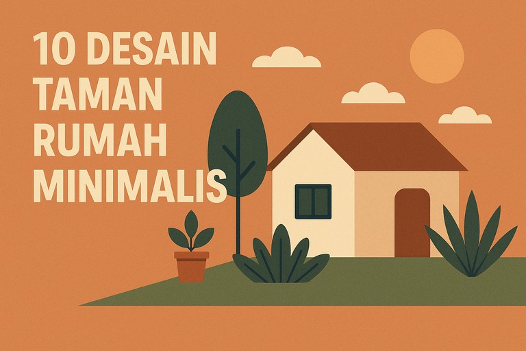 10 Desain Taman Rumah Minimalis