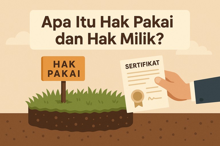 Apa Itu Hak Pakai dan Hak Milik?