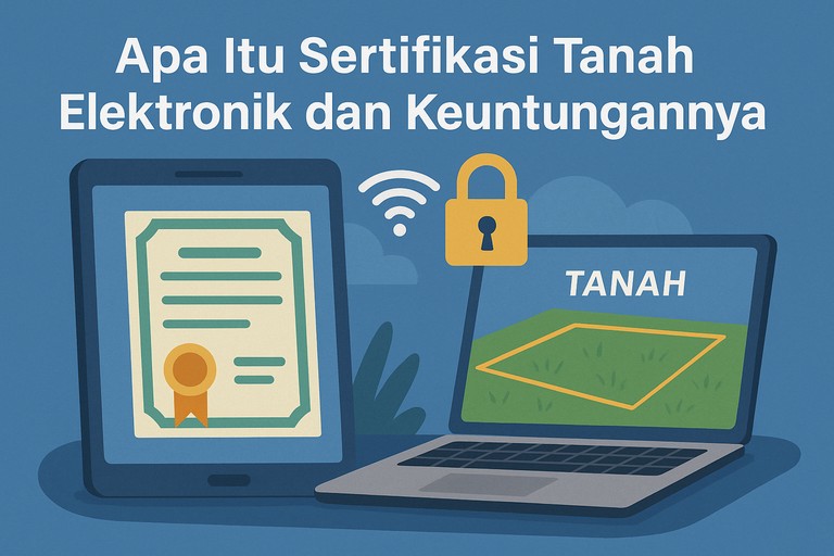Apa Itu Sertifikasi Tanah Elektronik dan Keuntungannya
