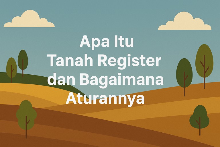 Apa Itu Tanah Register dan Bagaimana Aturannya