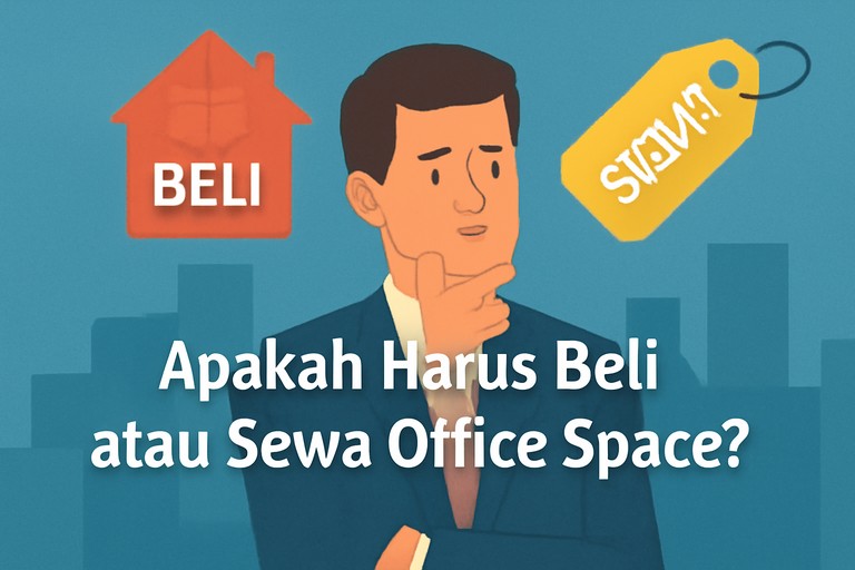Apakah Harus Beli atau Sewa Office Space?