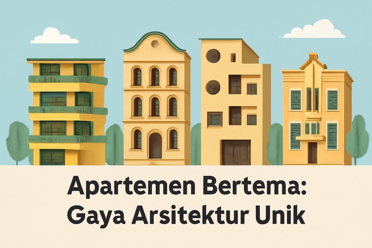 Apartemen Bertema: Gaya Arsitektur Unik