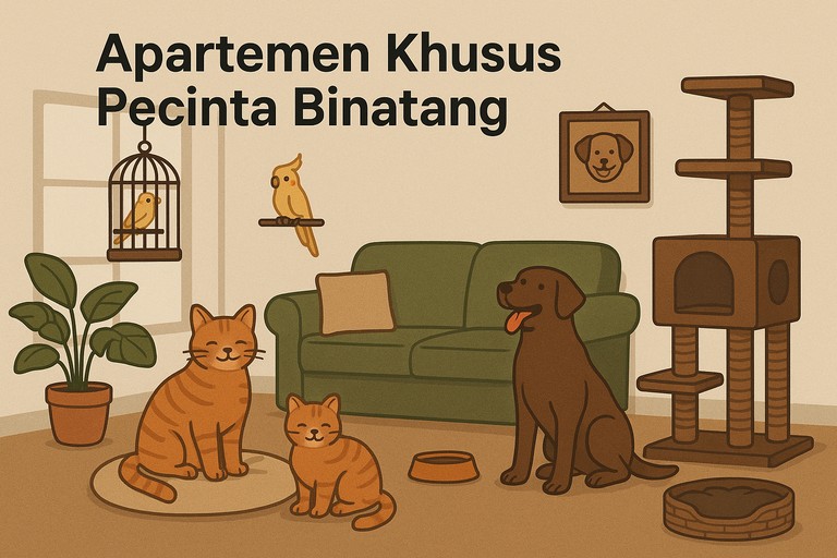 Apartemen Khusus Pecinta Binatang