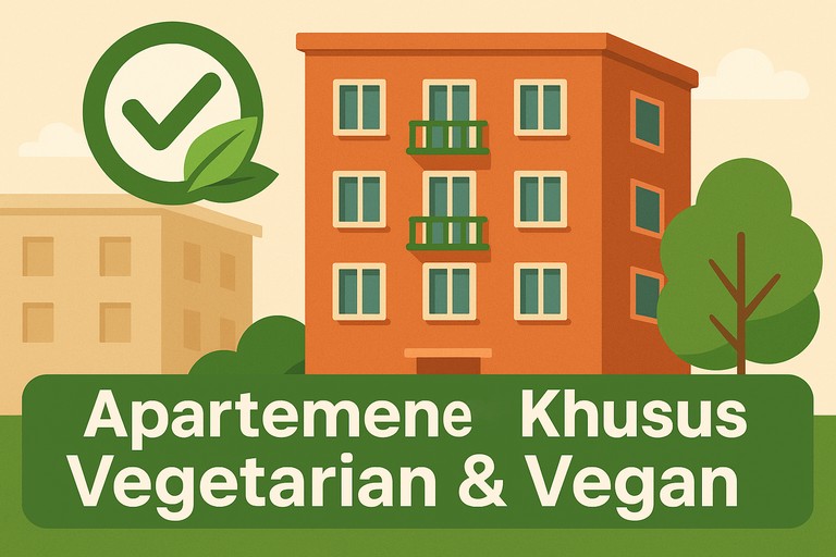 Apartemen Khusus Vegetarian & Vegan