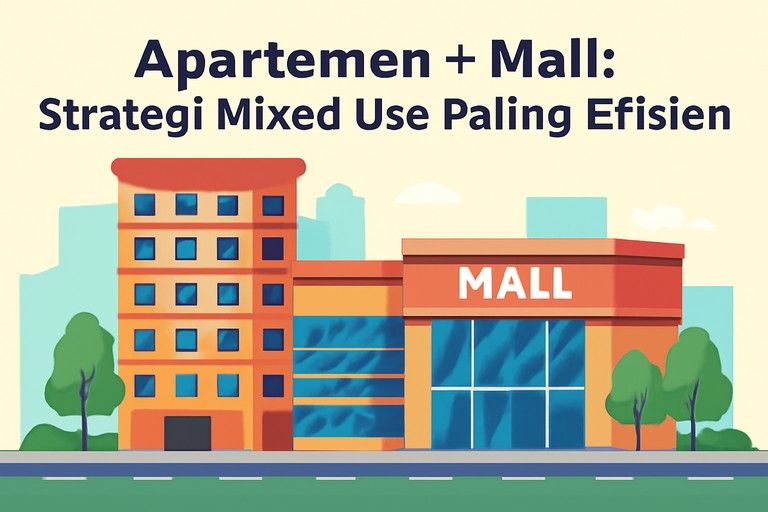 Apartemen + Mall: Strategi Mixed Use Paling Efisien
