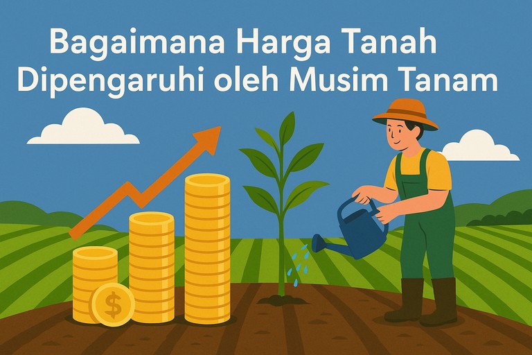 Bagaimana Harga Tanah Dipengaruhi oleh Musim Tanam