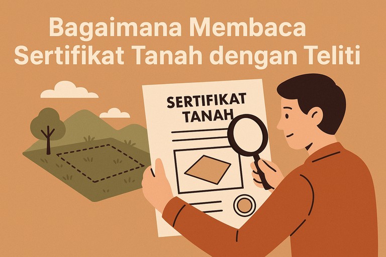 Bagaimana Membaca Sertifikat Tanah dengan Teliti