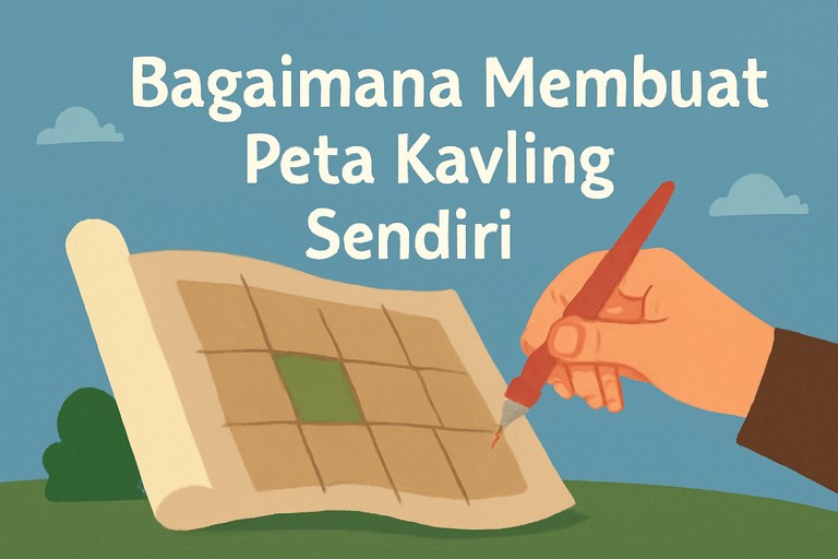 Bagaimana Membuat Peta Kavling Sendiri