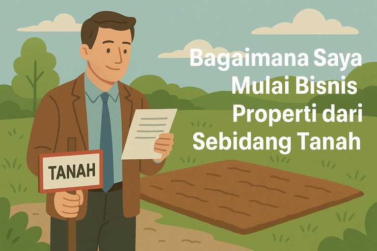 Bagaimana Saya Mulai Bisnis Properti dari Sebidang Tanah