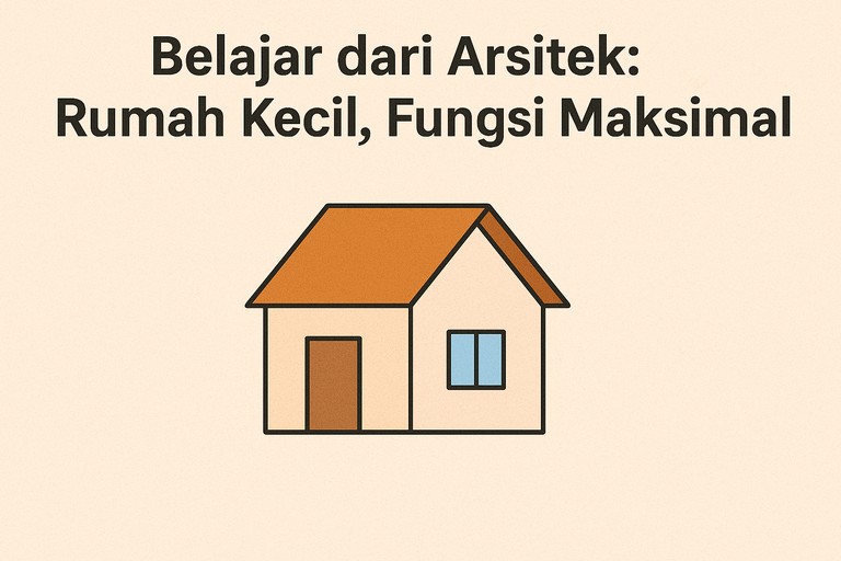 Belajar dari Arsitek: Rumah Kecil, Fungsi Maksimal