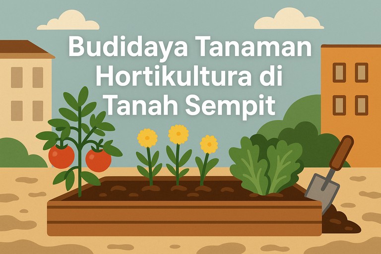 Budidaya Tanaman Hortikultura di Tanah Sempit
