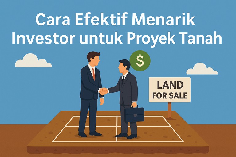 Cara Efektif Menarik Investor untuk Proyek Tanah