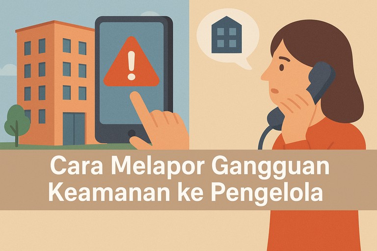 Cara Melapor Gangguan Keamanan ke Pengelola