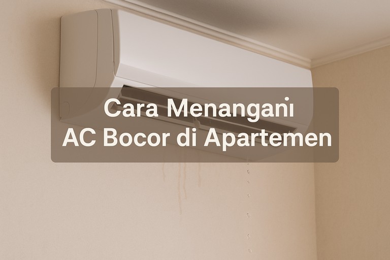 Cara Menangani AC Bocor di Apartemen