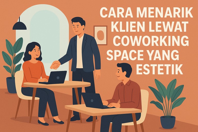 Cara Menarik Klien Lewat Coworking Space yang Estetik