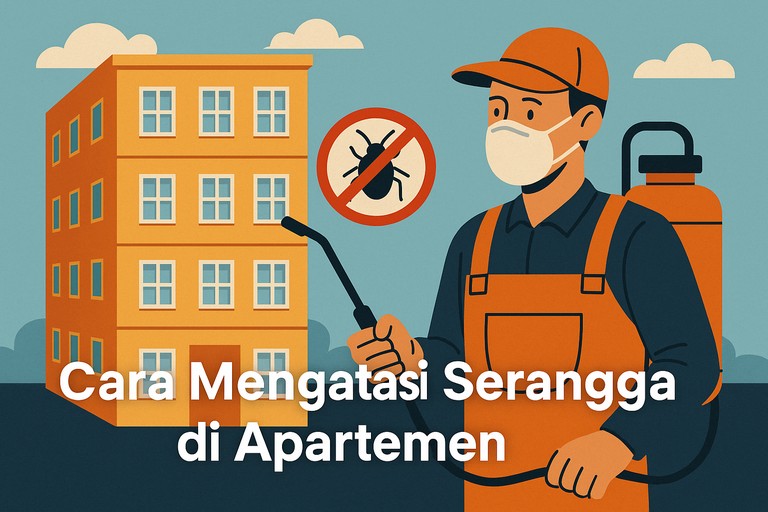 Cara Mengatasi Serangga di Apartemen