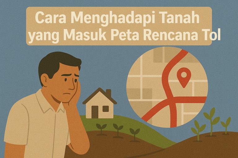 Cara Menghadapi Tanah yang Masuk Peta Rencana Tol
