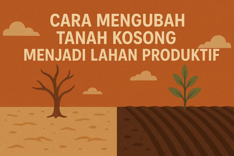 Cara Mengubah Tanah Kosong Menjadi Lahan Produktif