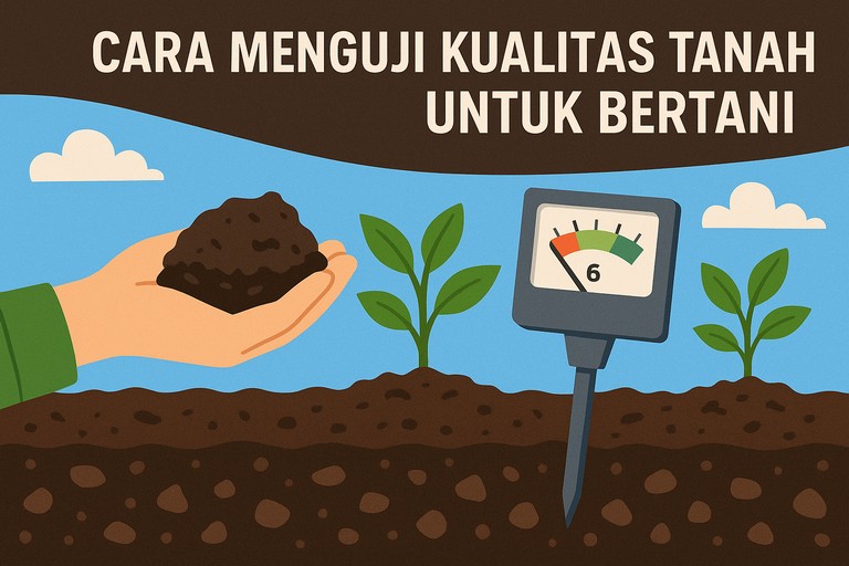Cara Menguji Kualitas Tanah untuk Bertani