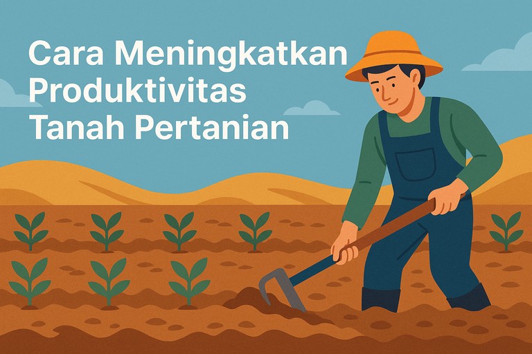 Cara Meningkatkan Produktivitas Tanah Pertanian