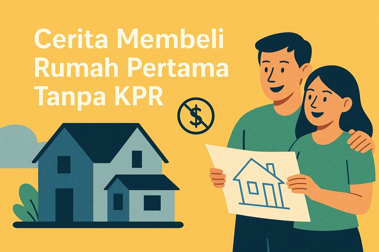 Cerita Membeli Rumah Pertama Tanpa KPR