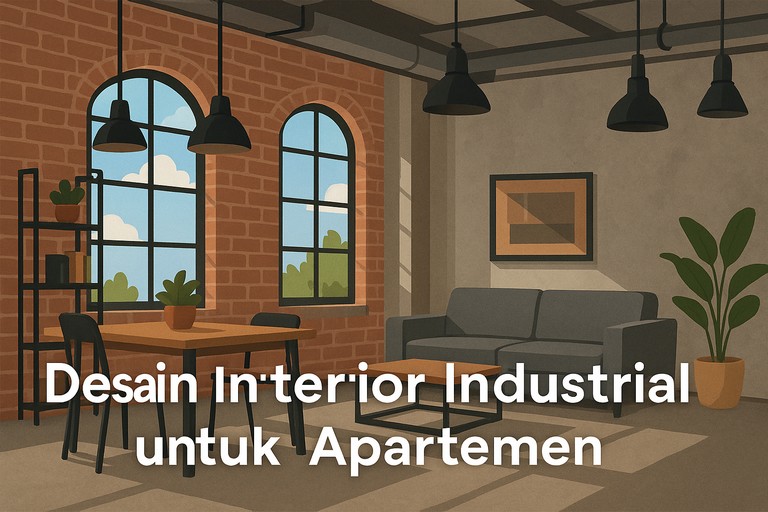 Desain Interior Industrial untuk Apartemen