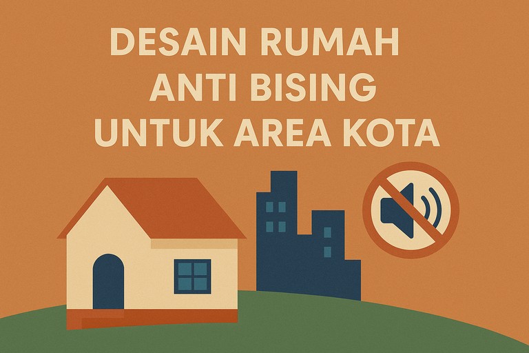 Desain Rumah Anti Bising untuk Area Kota