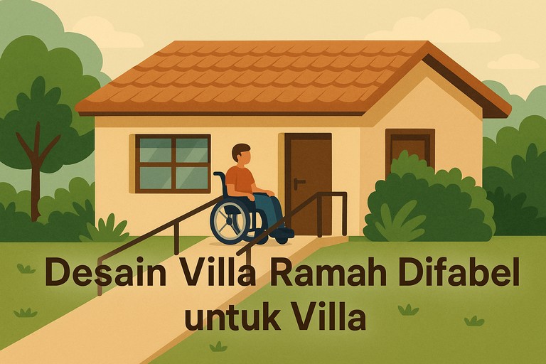 Desain Villa Ramah Difabel