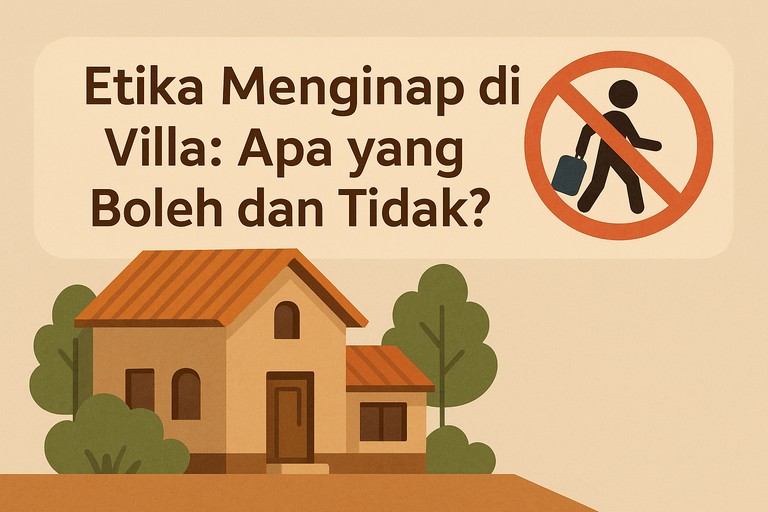 Etika Menginap di Villa: Apa yang Boleh dan Tidak?