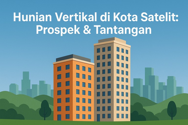 Hunian Vertikal di Kota Satelit: Prospek & Tantangan
