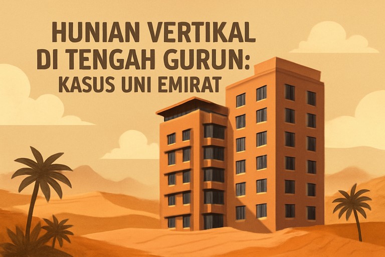 Hunian Vertikal di Tengah Gurun: Kasus Uni Emirat
