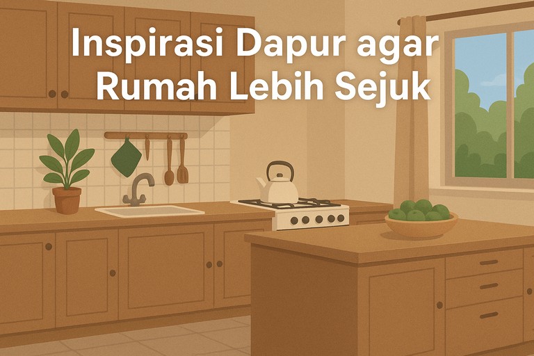 Inspirasi Dapur agar Rumah Lebih Sejuk