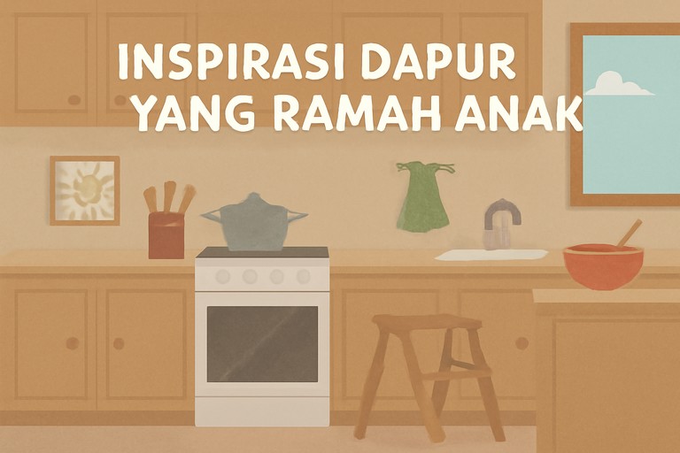 Inspirasi Dapur yang Ramah Anak
