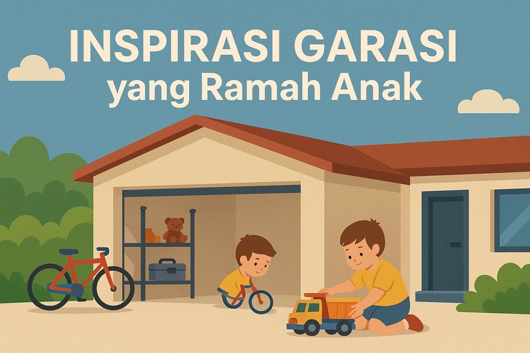 Inspirasi Garasi yang Ramah Anak