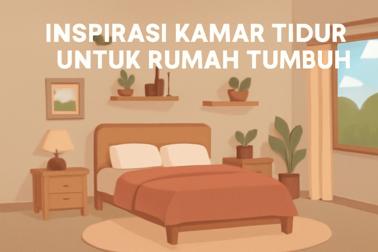 Inspirasi Kamar Tidur untuk Rumah Tumbuh