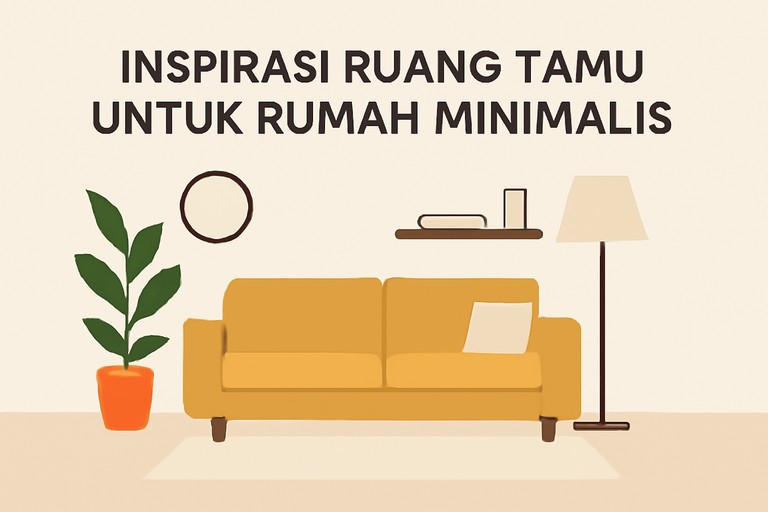 Inspirasi Ruang Tamu untuk Rumah Minimalis