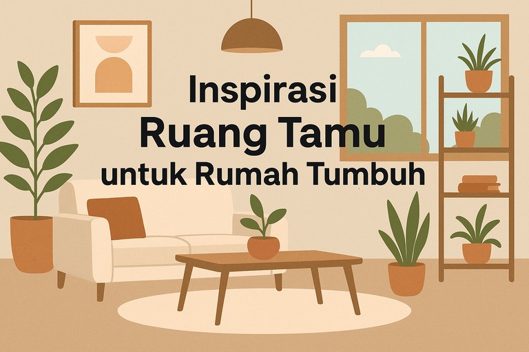 Inspirasi Ruang Tamu untuk Rumah Tumbuh
