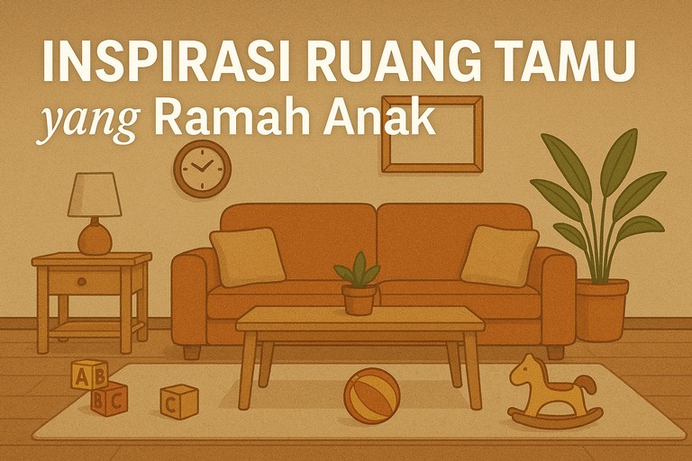 Inspirasi Ruang Tamu yang Ramah Anak
