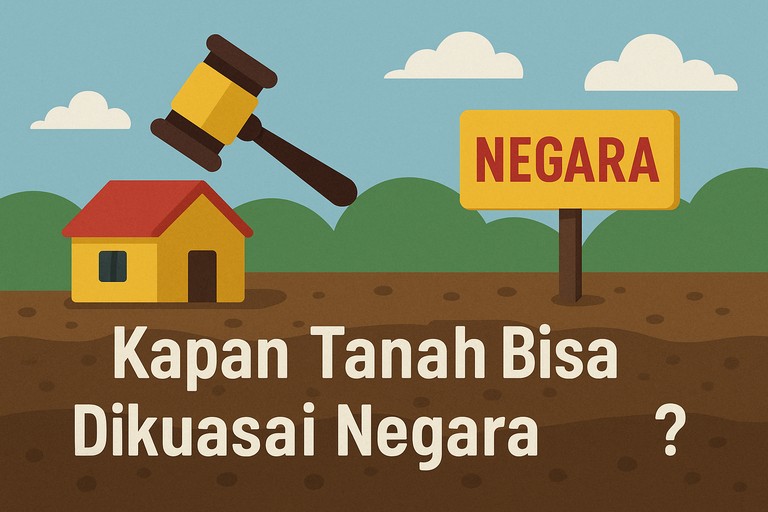 Kapan Tanah Bisa Dikuasai Negara?