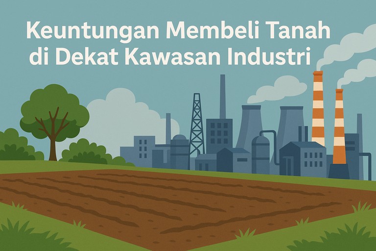 Keuntungan Membeli Tanah di Dekat Kawasan Industri