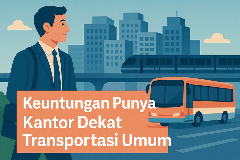 Keuntungan Punya Kantor Dekat Transportasi Umum